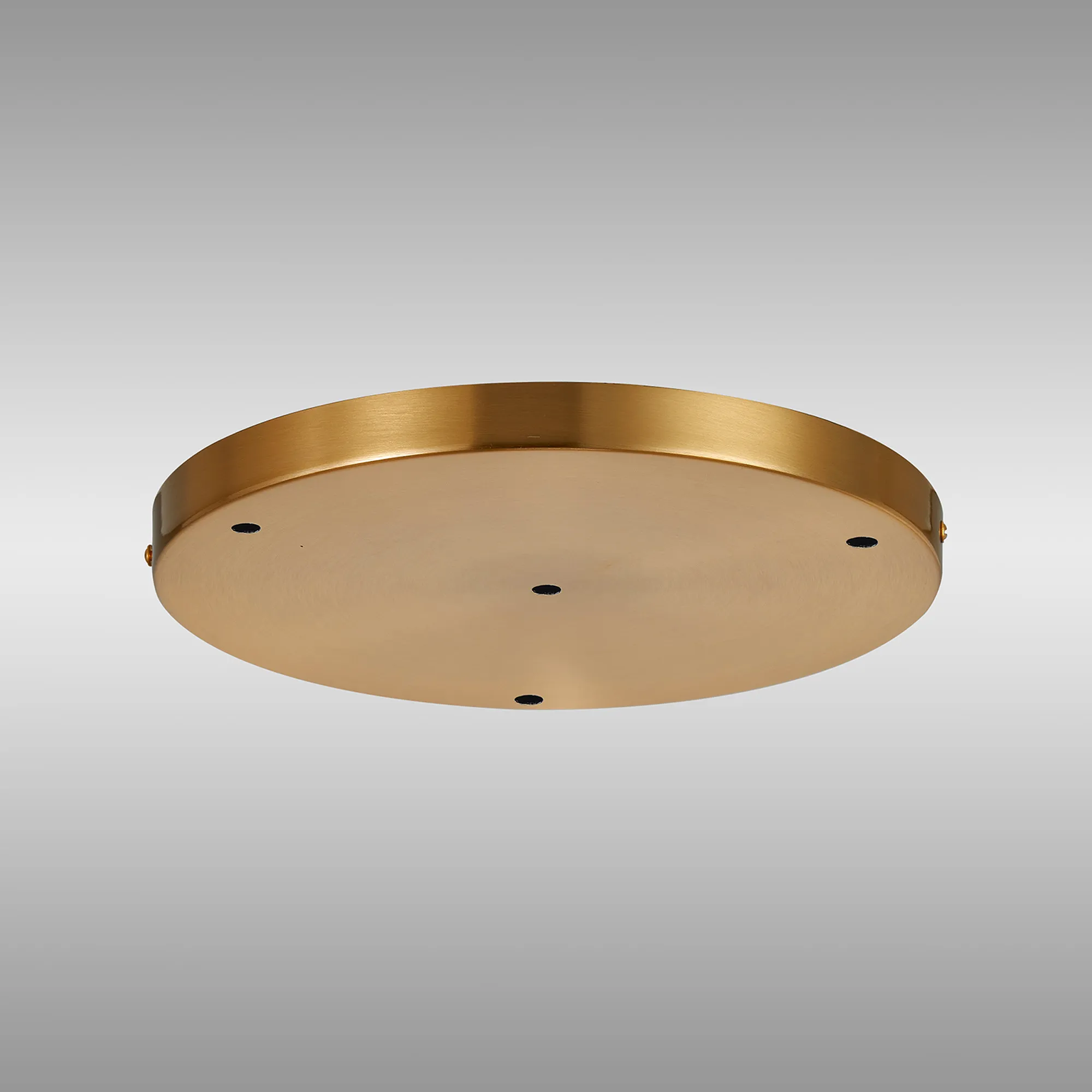 Hayes 4 Hole 28cm Round Ceiling Plate Brass D0829BR  Deco Hayes Brass